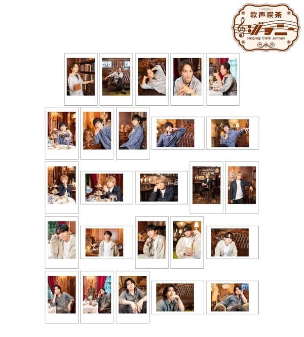 utagoe johny Trading Mini Instant-style Photo Cards