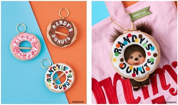 Monchhichi x Randy's Donuts 도넛 참