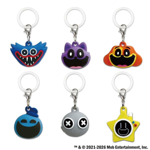 Jajaran keenam karakter Maskot Penanda 3D Poppy Playtime