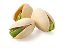 Pistachio gelato detail