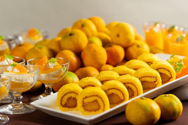 Kagoshima mikan sweets at The Pulse Kirishima