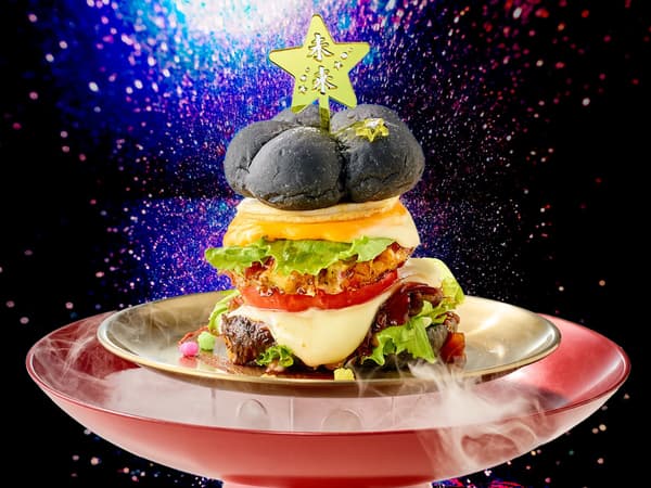 Gorgeous Burger - Summer Future - เทมปุระผักฤดูร้อนรูปดอกไม้ไฟ