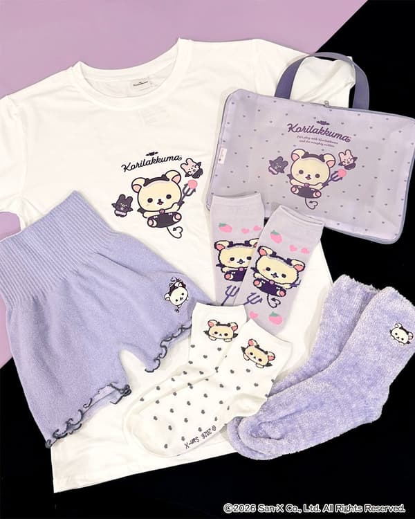 T-shirt, compression pouch, crew socks, fluffy socks, and waist warmer