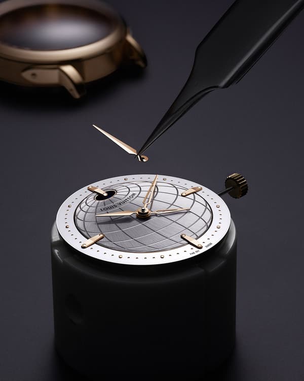 双时区玫瑰金款