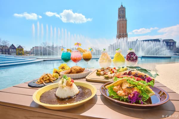 European Aqua Lagoon poolside