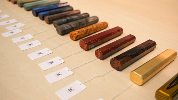 Inside FUJI JAPAN Nara, where visitors craft their own knife
