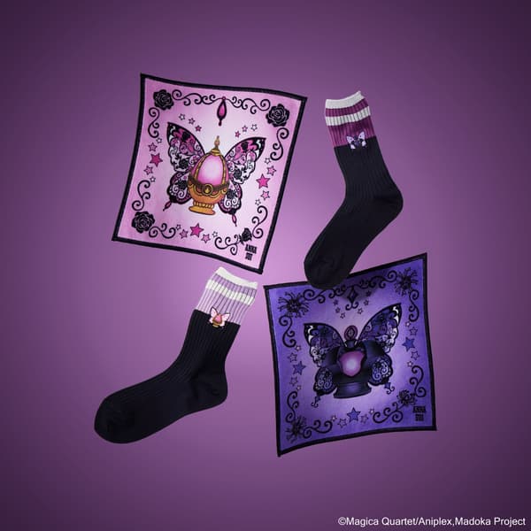 ANNA SUI x 魔法少女小圓 手帕與襪子