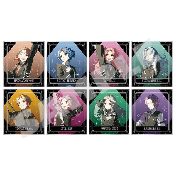 Project SEKAI 6th Anniversary Thanks Festival Foil-Stamped Mini Shikishi Collection C: MORE MORE JUMP! & Wonderlands × Showtime