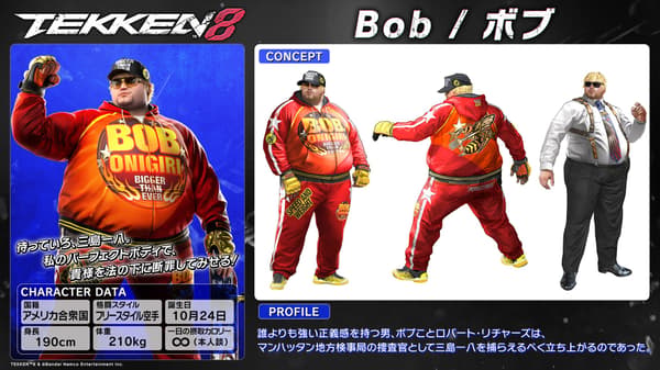 Bob di TEKKEN 8