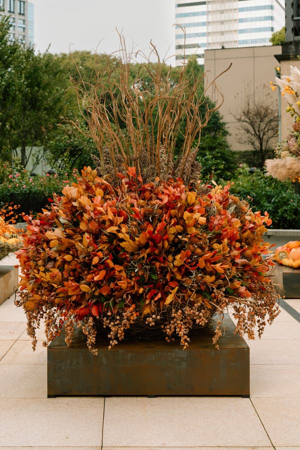 Flower installation