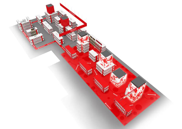 Imagen general de la renovada Gashapon Bandai Official Shop de Ikebukuro