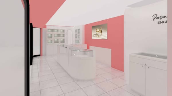 Pandora 阪急大阪梅田站店內裝