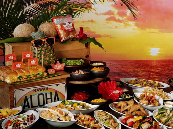 Sunset in Hawaii buffet fair at Mercure Yokosuka