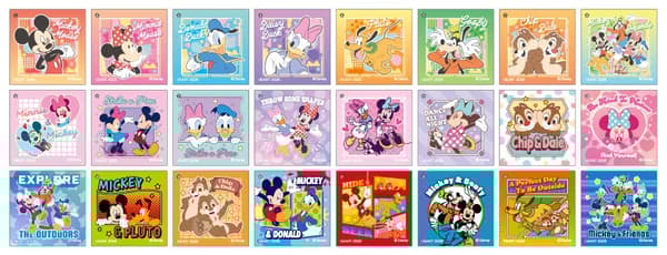 金属贴纸系列 – 共24款