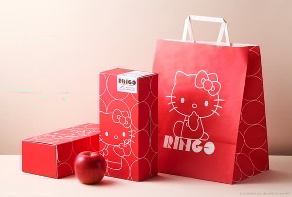 RINGO × Hello Kitty 联名合作主视觉图