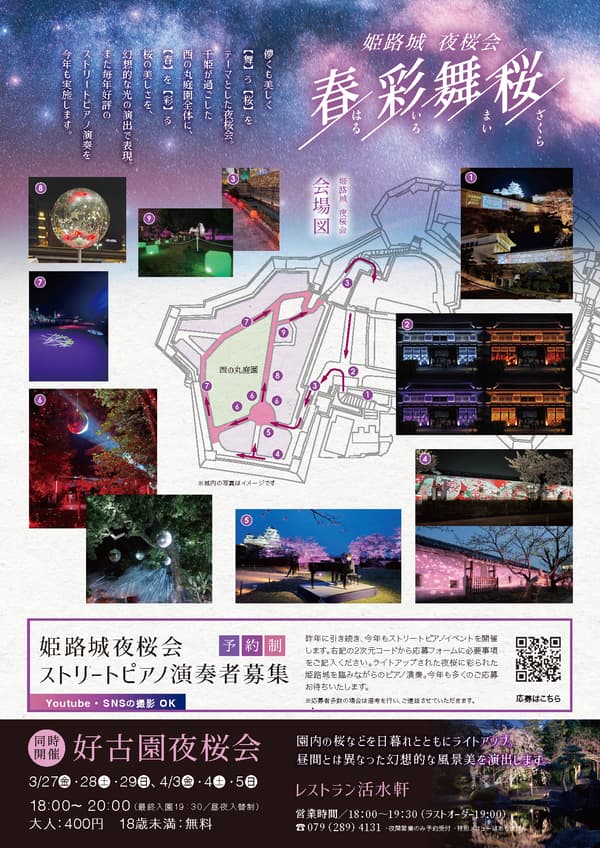 姬路城夜櫻祭