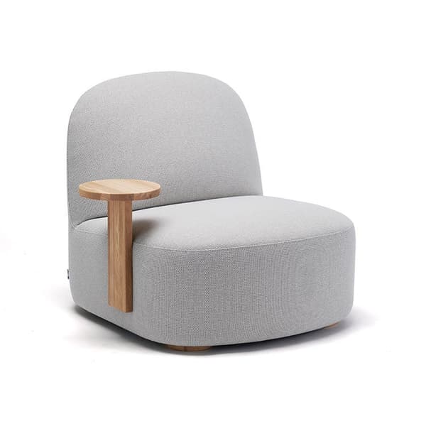 Polar Lounge Chair L with Side Table R