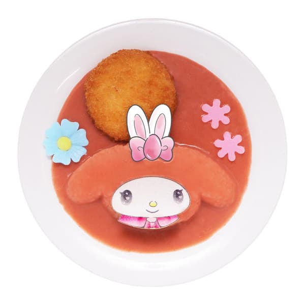 My Melody's Ham Cutlet Pink Curry