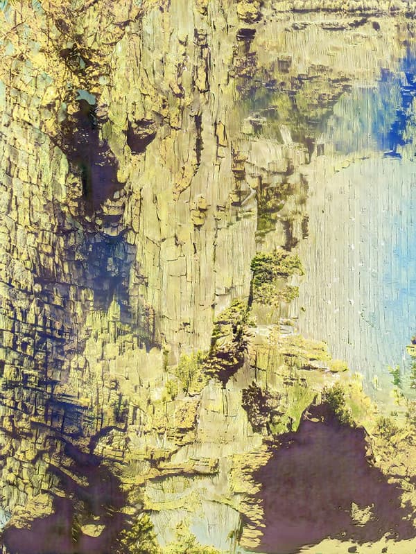 Taro Karibe, *Aim an Arrow at the Rock in the Ocean #6*, 2022, inkjet print, collection of the artist
