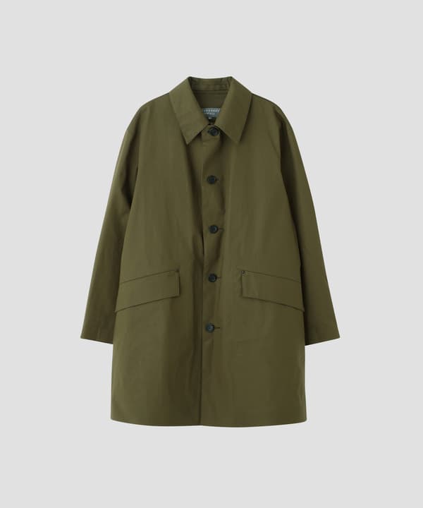 MACKINTOSH RAINTEC COTTON COAT para hombre en azul marino y oliva