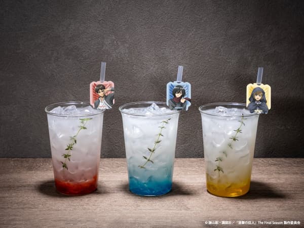Survey Corps drink at That Certain Age Attack on Titan Cafe
