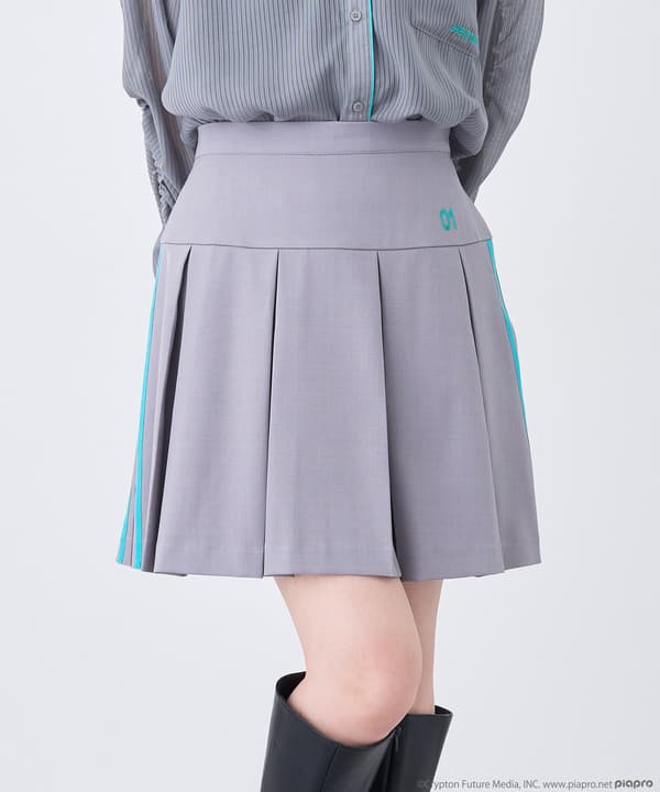 Hatsune Miku Image Mini Skirt Pants (detail)