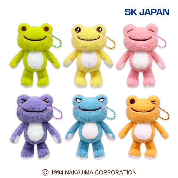 Maskot Various Smiles Pickles the Frog – total 6 jenis