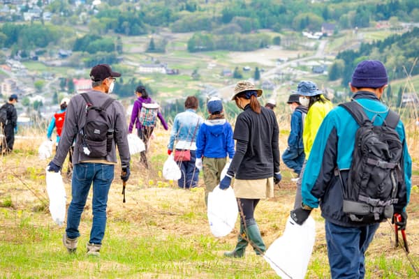 白馬岩岳 Clean Act 活動