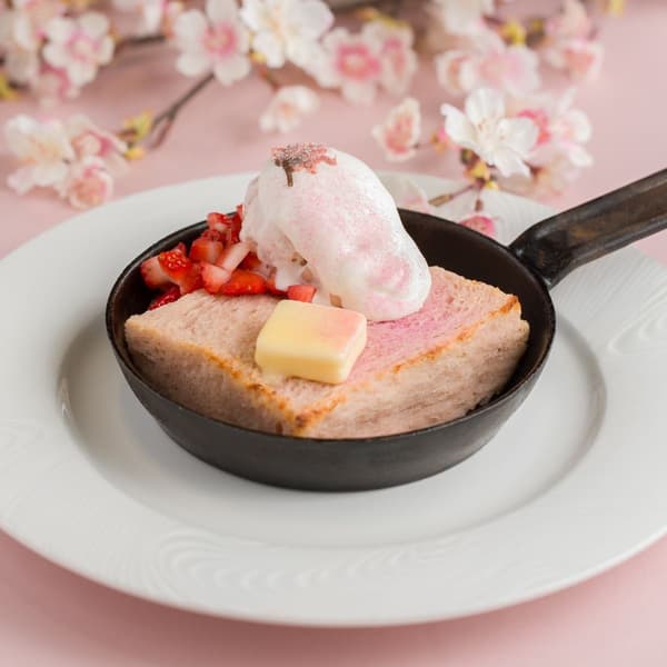 Sakura to Ichigo no Rose French Toast from Uniique