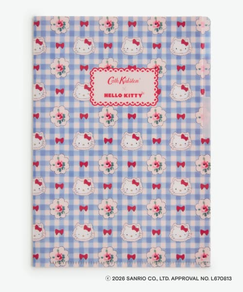 Cath Kidston × Hello Kitty 文件夹 天蓝色