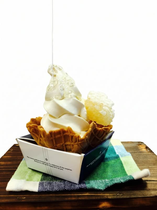 Comb Honey Soft Serve