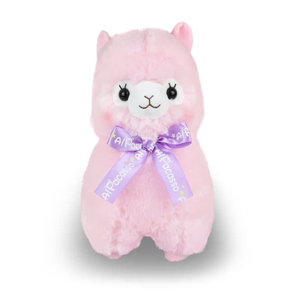 Alpacasso蝴蝶结大号毛绒玩偶 – Momoch