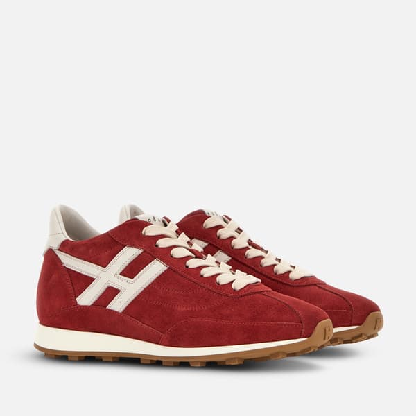 HOGAN Athletic 黄色和米色运动鞋