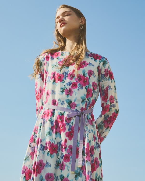 Fleetham Haze Pattern Dress