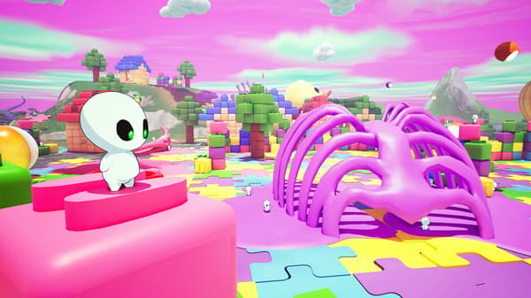 Escena del juego en Melty Island