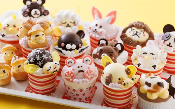 约15种动物蛋糕