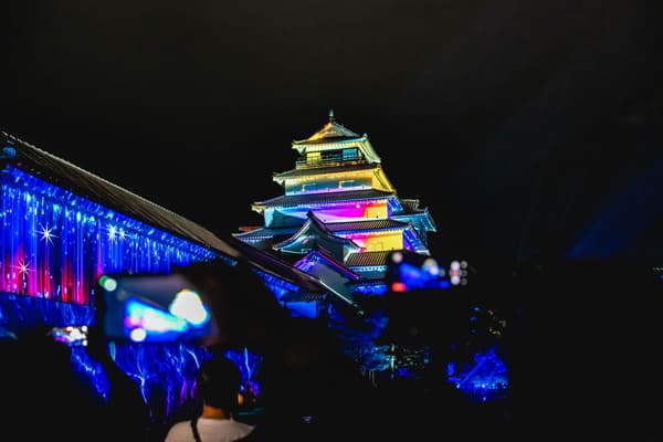 Projection Mapping del Castillo de Tsuruga 2025