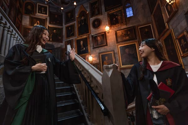 Exhibición de productos de Regreso a Hogwarts