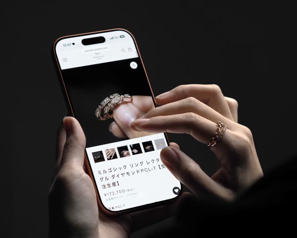 PARCELLE JEWELRY ONLINE商店横幅