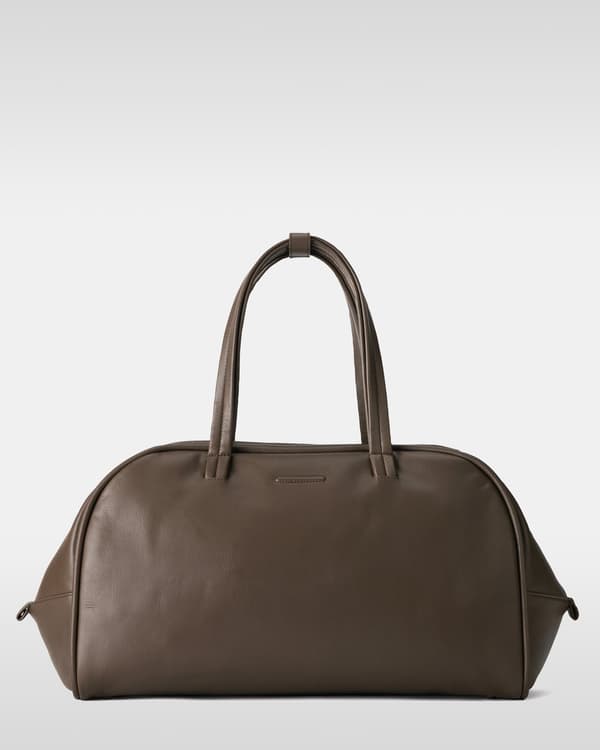 Essential Leather Boston Large in Brown