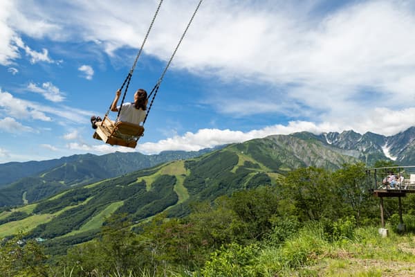 白馬岩岳的各項活動