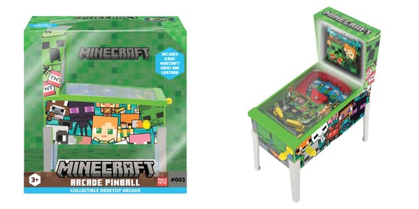 ภาพพินบอลจิ๋ว Minecraft (ตัวละคร Chibi) มุมมองเต็ม