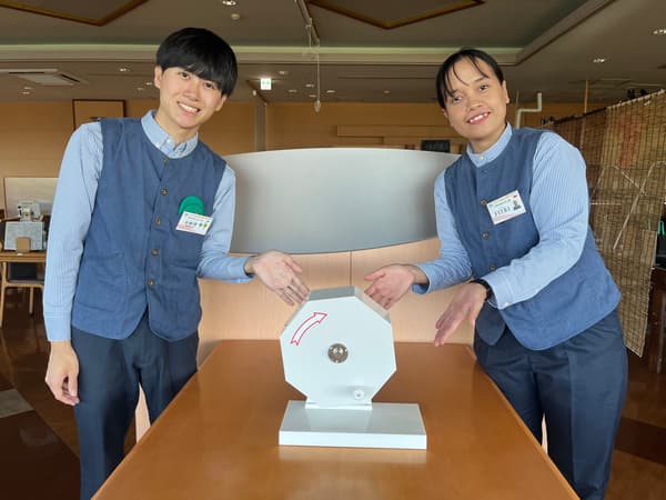 Sake and wine bottles display
