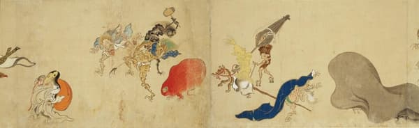 백귀야행 에마키 (부분)