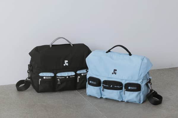Foto gaya hidup tas selempang LeSportsac x Rest&Recreation