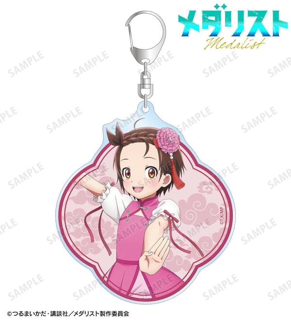 Newly Illustrated China Dress ver. BIG Acrylic Keychain