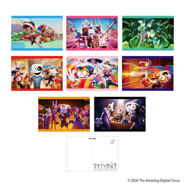 ชุดโปสต์การ์ด The Amazing Digital Circus
