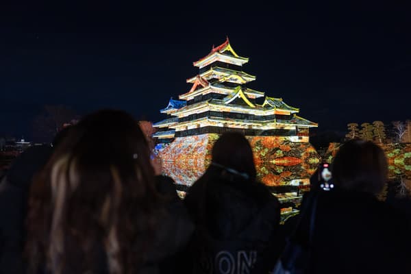 National Treasure Matsumoto Castle Tower Projection Mapping 2025-2026