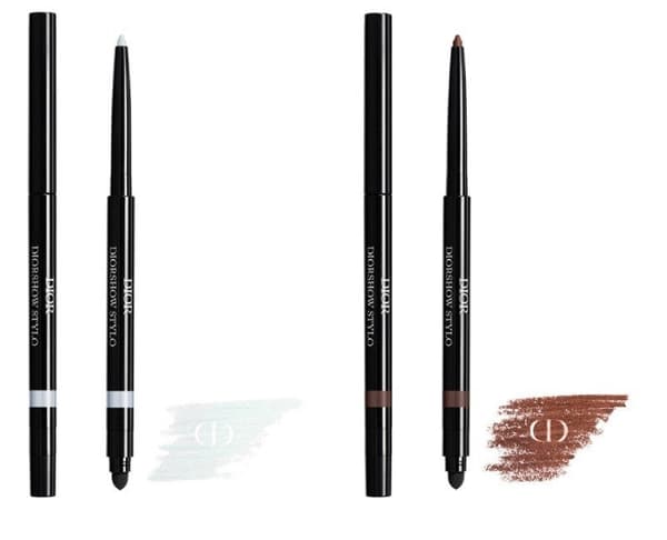 Diorshow Stylo Waterproof, 236 Pearly Blue y 979 Pearly Brown
