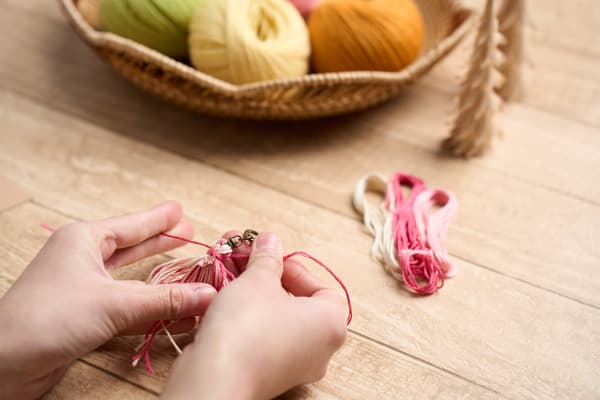 Variedad del kit de borlas